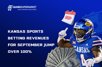 Kansas Sports Betting Revenues for September Jump Over 100%