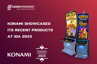 Konami Showcased Its Recent Products at IGA 2023