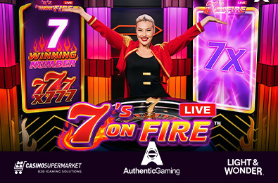 Light & Wonder and Authentic Gaming Introduce the 7’s on Fire LIVE Show