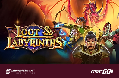 Loot & Labyrinths: Roll the Dice for Riches by Play’n GO — a New Magical Quest