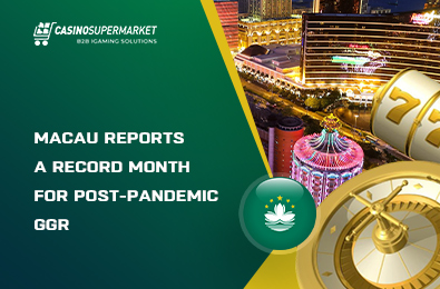 Macau Reports a Record Month for Post-Pandemic GGR