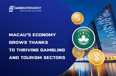 Macau’s Economy Grows Thanks to Thriving Gambling and Tourism Sectors