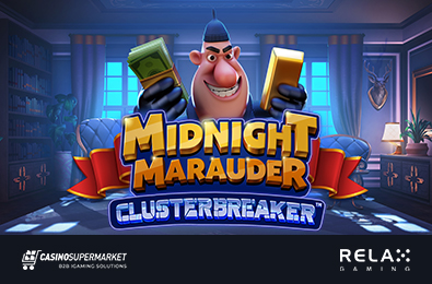 Midnight Marauder — ClusterBreaker Joins Relax Gaming’s Famous Slot Series