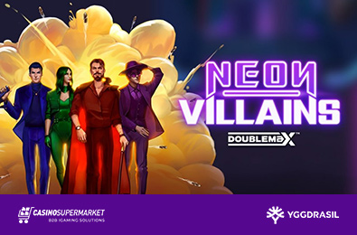 Neon Villains DoubleMax: New Exciting Title from Yggdrasil