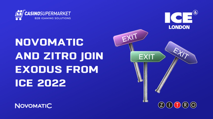 Novomatic and Zitro Join Exodus from ICE 2022