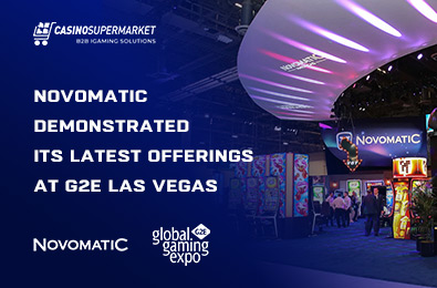 Novomatic Demonstrated Its Latest Offerings at G2E Las Vegas