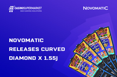 Novomatic Releases Curved DIAMOND X 1.55J