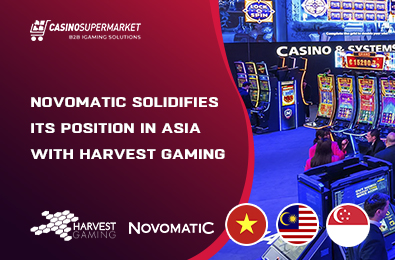 Novomatic Solidifies Its Position in Asia with Harvest Gaming
