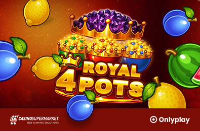 Onlyplay Presents a Classic Jewel-Themed Slot — 4 Royal Pots