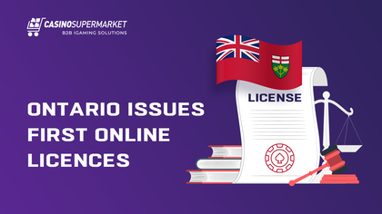 Ontario Issues First Online Licences