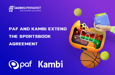 Paf and Kambi Extend the Sportsbook Agreement