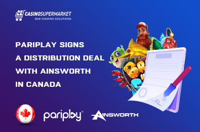 Pariplay Signs a Distribution Deal with Ainsworth in Canada