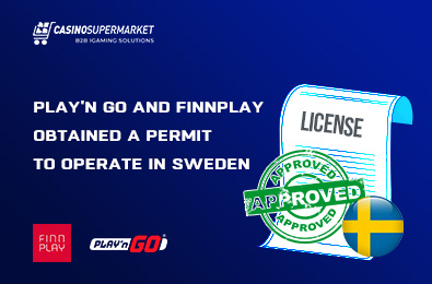 Play'n Go and Finnplay Obtained a Permit to Operate in Sweden