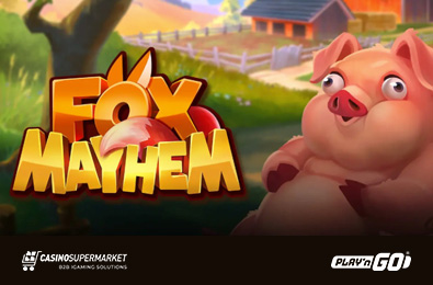 Play’n GO Created the New Animal-Inspired Slot: Fox Mayhem