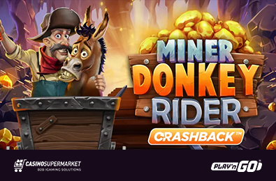 Play’n GO Debuts in the Crash Games Genre with Miner Donkey Rider