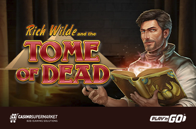 Play’n GO Expands Rich Wilde’s Saga with the Tome of Dead Slot