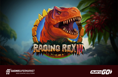 Play’n GO Launched the Impressive Raging Rex 3