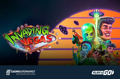 Play'n GO Launches Invading Vegas, a Fresh Slot about Aliens