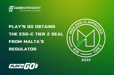 Play’n GO Obtains the ESG-C Tier 2 Seal from Malta’s Regulator