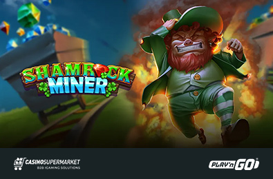 Play'n GO Releases a Leprechaun-Themed Slot — Shamrock Miner
