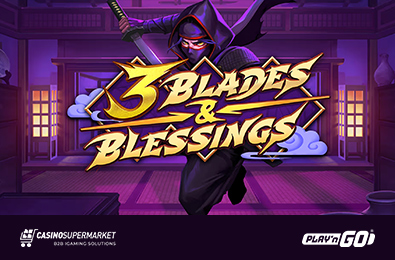 Ninja Legends Come to Life with 3 Blades & Blessings from Play’n GO
