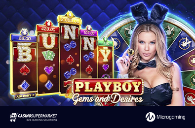 Playboy Gems and Desires Joins Microgaming’s Famous IP Collection