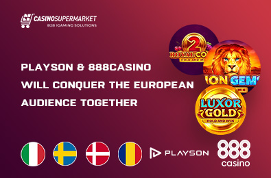 Playson & 888casino Will Conquer the European Audience Together