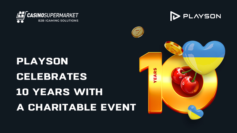 Playson Celebrates 10 Years with a Сharitable Event