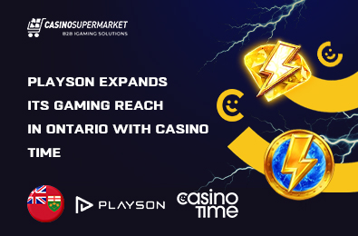 Playson Expands Its Gaming Reach in Ontario with Casino Time