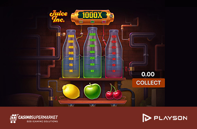 Playson Introduces a New Unique Game Juice Inc.