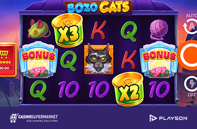 Playson Launches an Entertaining New Game, Bozo Cats