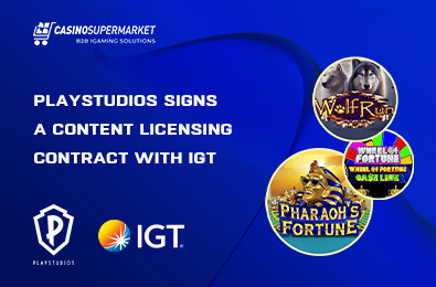 PlayStudios Signs a Content Licensing Contract with IGT