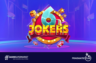Pragmatic Play Enriches Its Slot Portfolio with 6 Jokers