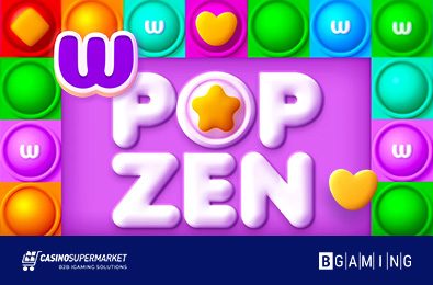 BGaming Introduced Pop Zen, a Stress-Free Slot