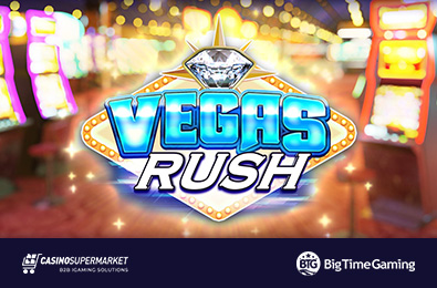 Big Time Gaming Released the Innovative Vegas Rush Slot