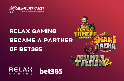 Relax Gaming Became a Partner of bet365