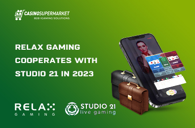 Relax Gaming Cooperates with Studio 21 in 2023