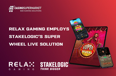 Relax Gaming Employs Stakelogic’s Super Wheel Live Solution