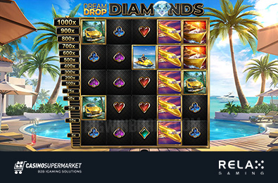 Relax Gaming Presents a Bright Slot — Dream Drop Diamonds