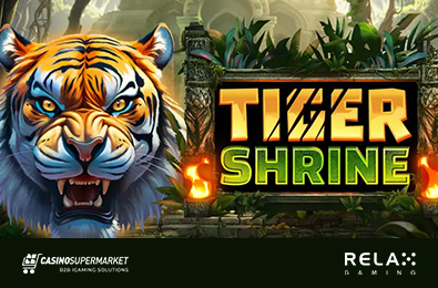 Relax Gaming Reveals a New Jungle-Themed Slot, Tiger Shrine