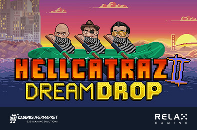 Relax Gaming Reveals Recent Dream Drop Jackpots Title with Hellcatraz 2