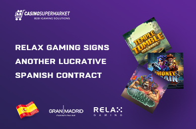 Relax Gaming Signs Another Lucrative Spanish Contract