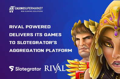 Rival Powered Delivers Its Games to Slotegrator’s Aggregation Platform