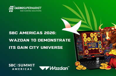 SBC Americas 2026: Wazdan to Demonstrate Its Gain City Universe