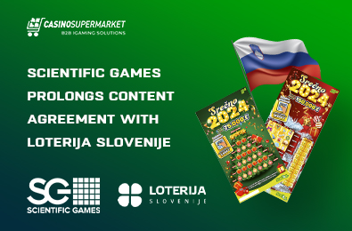 Scientific Games Prolongs Content Agreement with Loterija Slovenije