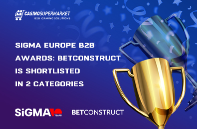 SiGMA Europe B2B Awards: BetConstruct Is Shortlisted in 2 Categories