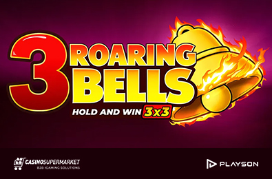 Flames and Fruits Classics Blend in Playson’s 3 Roaring Bells: Hold and Win