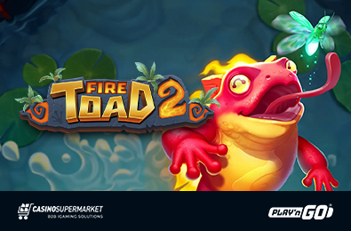 Play’n GO Unleashes a Water Adventure in a New Slot, Fire Toad 2