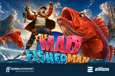 The Mad Fisherman Joins Zillion’s Angling-Themed Slot Collection