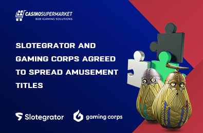 Slotegrator and Gaming Corps Agreed to Spread Amusement Titles